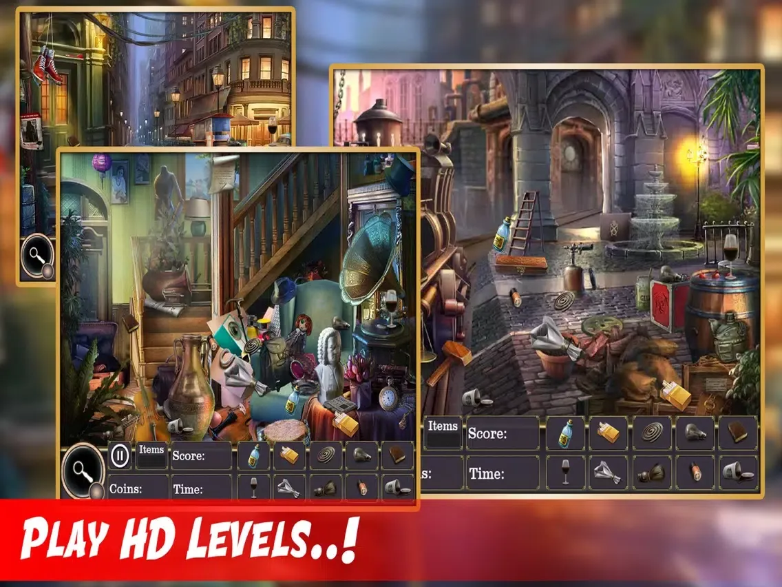 Hidden object: The curse of the house pro iPad  Screenshots