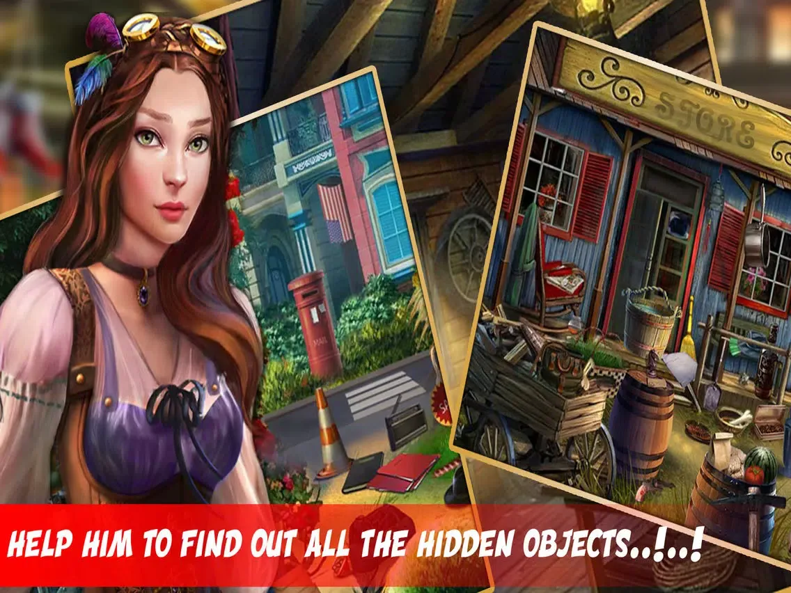 Hidden object: The curse of the house pro iPad  Screenshots