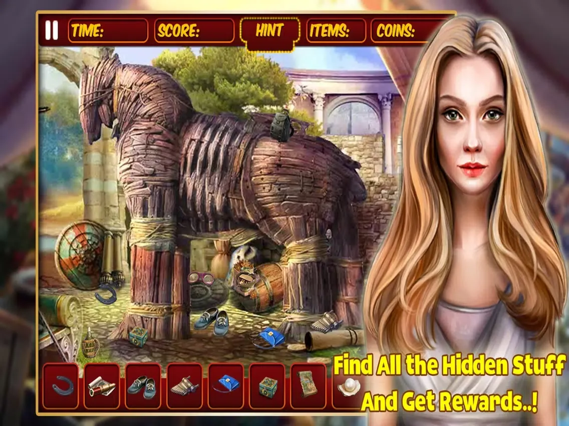 The Golden Watch Pro : Hidden Object Mystery iPad  Screenshots