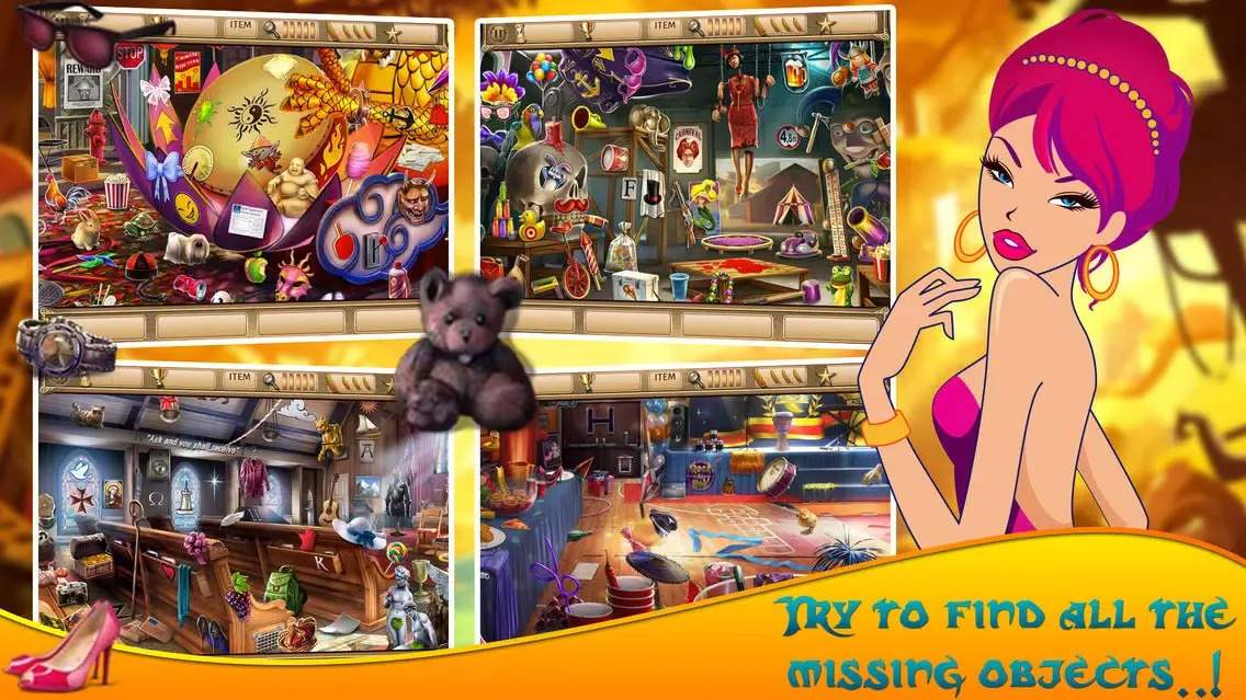 Hidden Object : Vacation in Paradise Pro应用截图