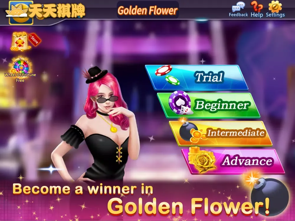 Tiger Casino - Golden Flower iPad  스크린샷