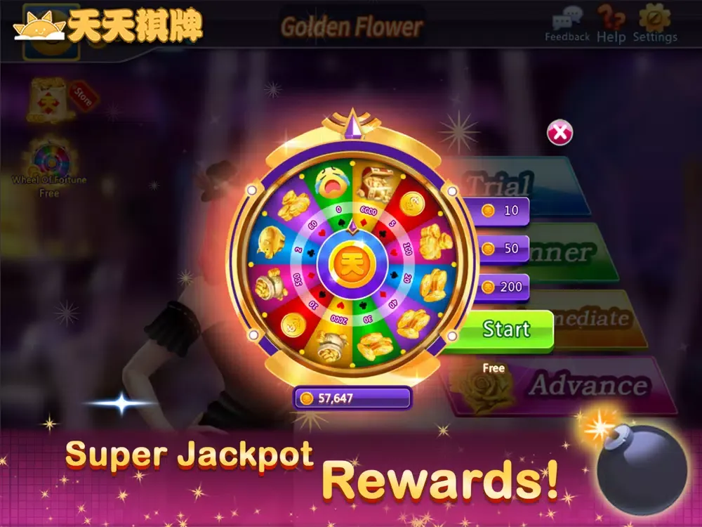 Tiger Casino - Golden Flower iPad  스크린샷