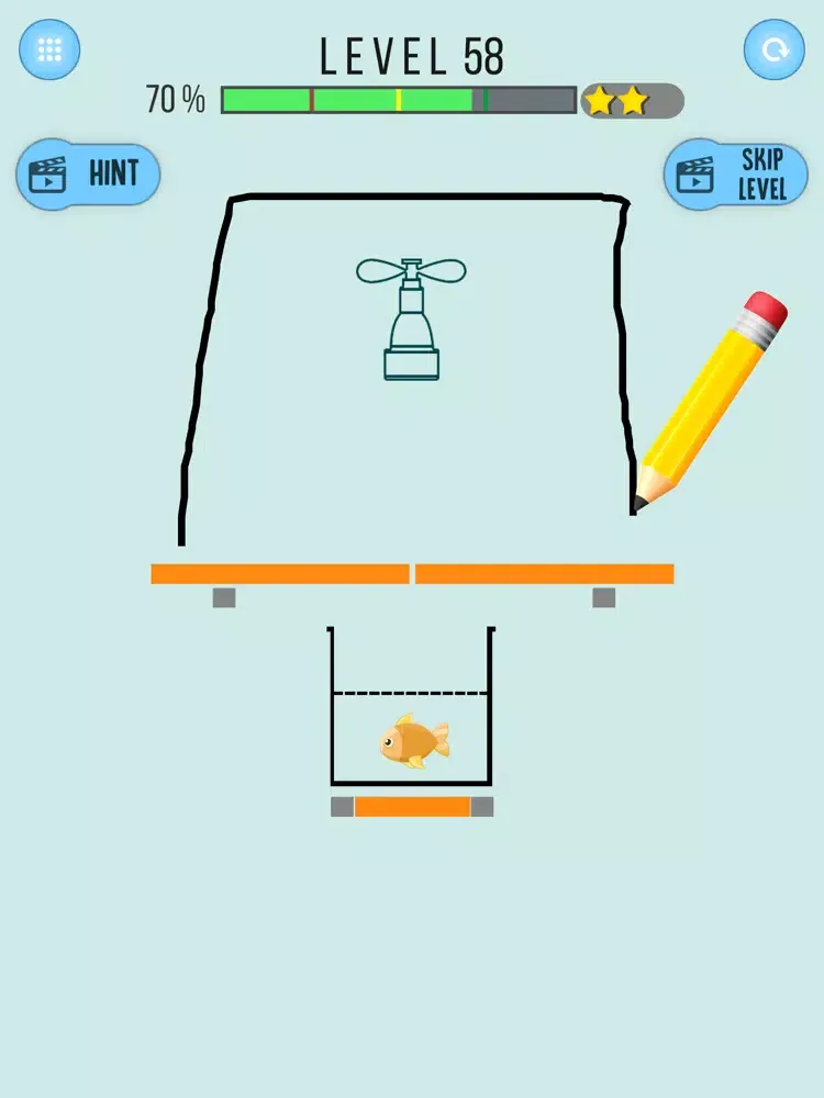 Скриншоты Rescue the Fish - Puzzle Game iPad 
