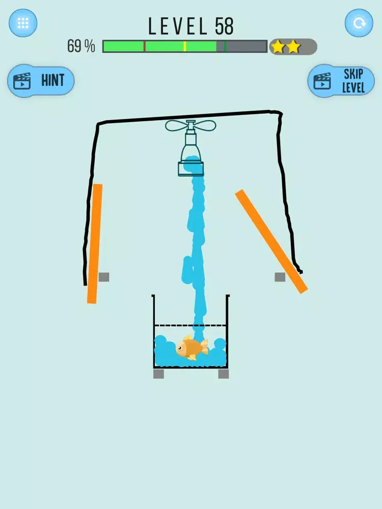 Скриншоты Rescue the Fish - Puzzle Game iPad 