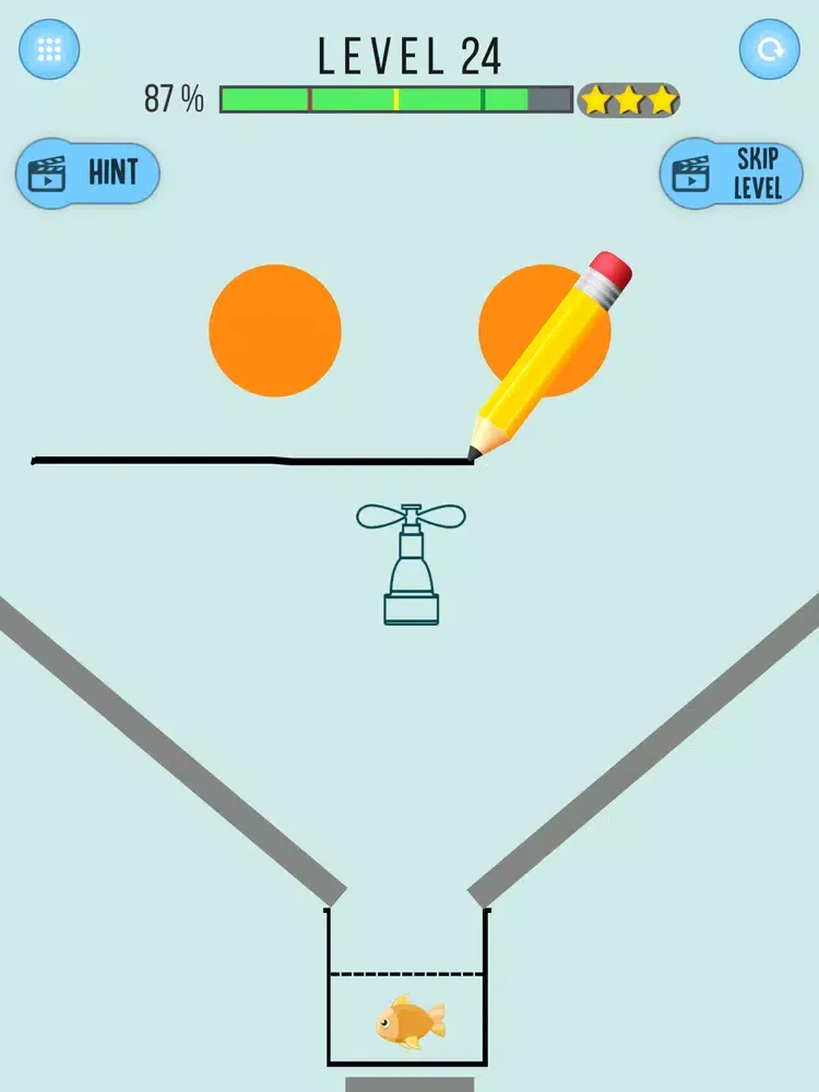 Скриншоты Rescue the Fish - Puzzle Game iPad 