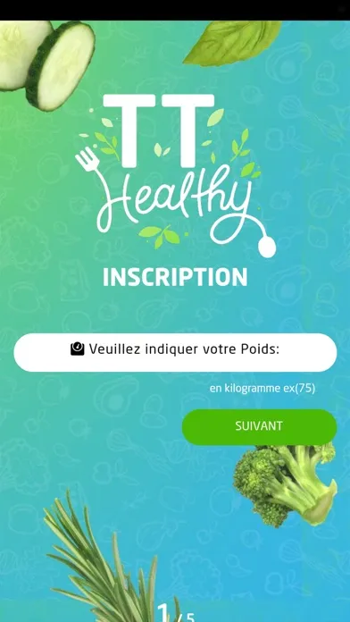 Captures d'écran de TT-Healthy
