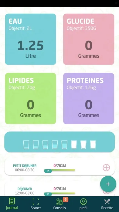 Captures d'écran de TT-Healthy
