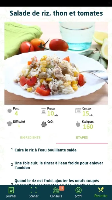 Captures d'écran de TT-Healthy