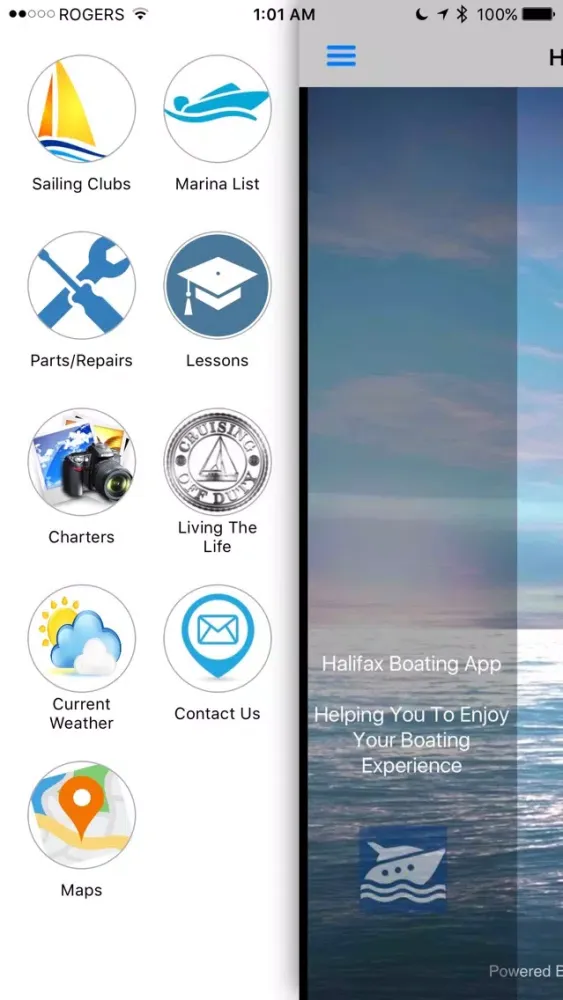 Capturas de tela do Halifax Boating