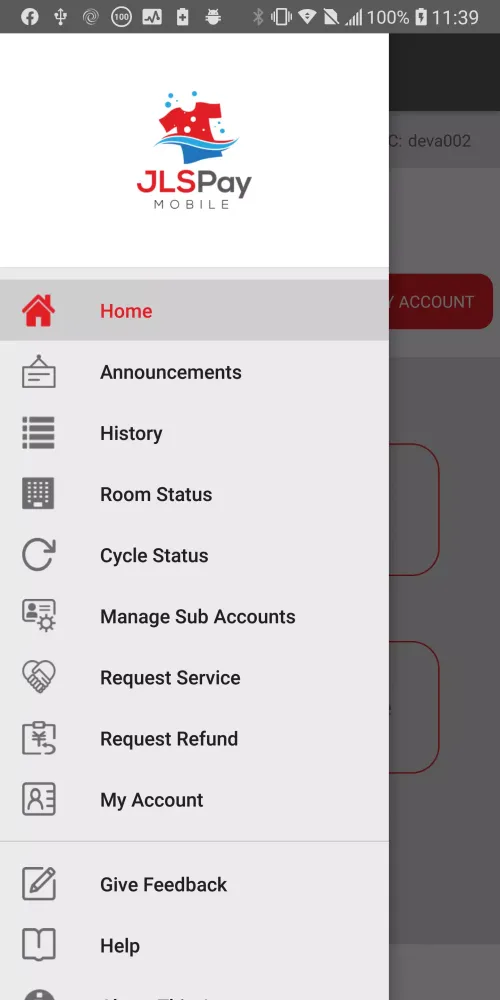Скриншоты JLSPay MOBILE