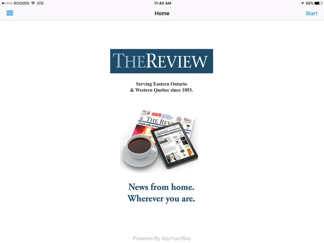 The Review iPad  스크린샷