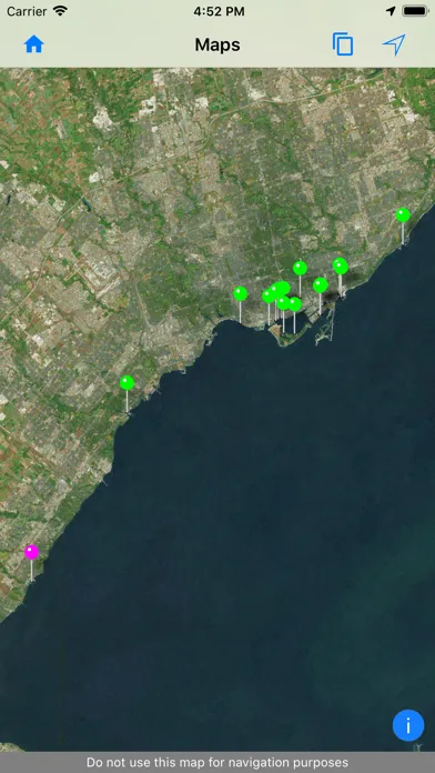 Ảnh chụp màn hình của Toronto City Helper App