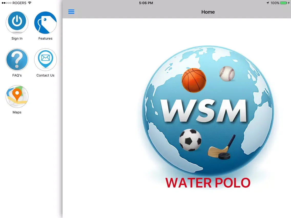 WSM Water Polo iPad  스크린샷