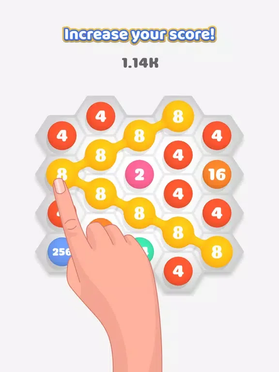 Tangkapan layar Hexa Connect 3D iPad 