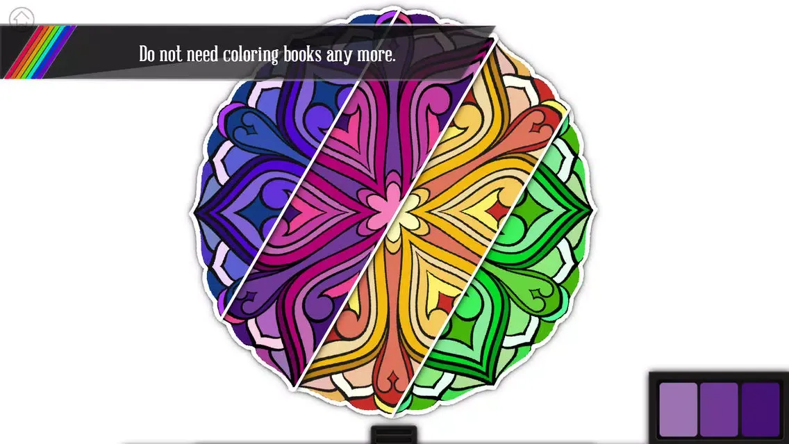 Zrzuty ekranu Enchanted Secret Garden-A Free Coloring book