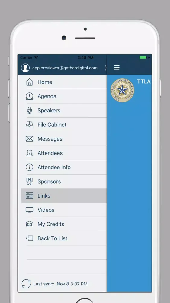 TTLA Events - TX Trial Lawyers سکرین شاٹس