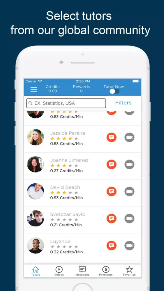 PEERS edu Screenshots