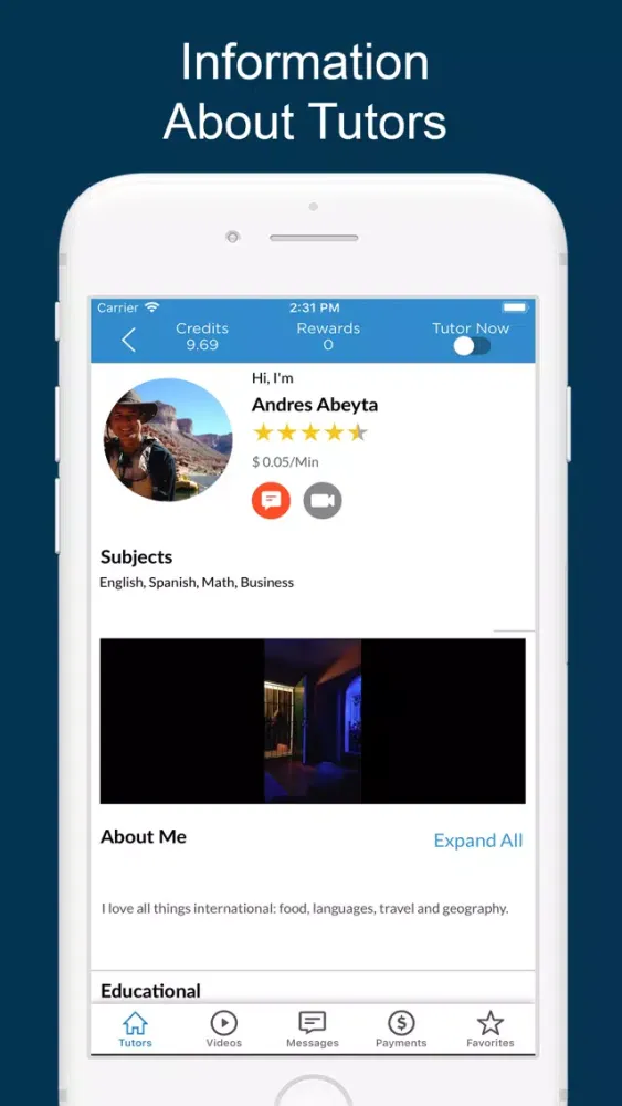 PEERS edu Screenshots