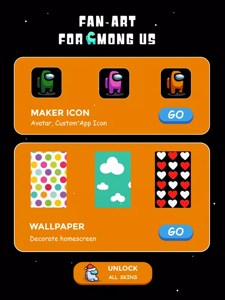 Captures d'écran de Fan-Art Maker for Among Us iPad 
