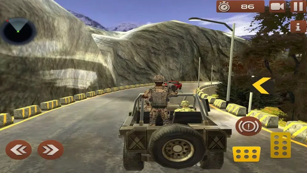تصاویر Military Tactical Car Driving