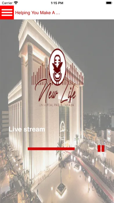 New Life  Universal Radio Screenshots