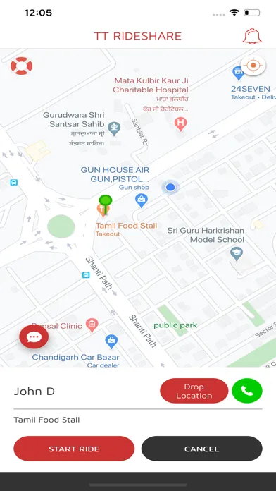 TT RideShare Driver স্ক্রিনশট