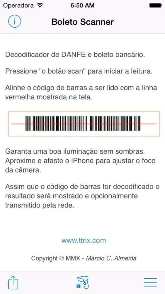 Boleto Scanner स्क्रीनशॉट