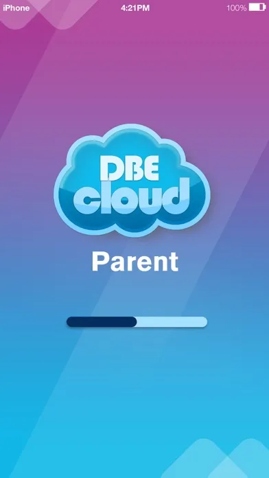 Capturas de tela do DBE Parent