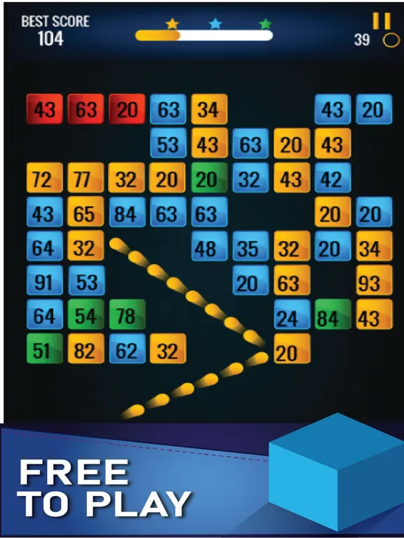 Brick Breaker Block Ball Games iPad 應用截圖