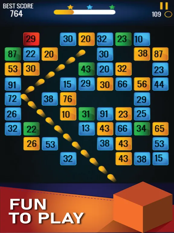 Brick Breaker Block Ball Games iPad 應用截圖