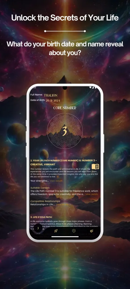 Numerology - Decoding destiny سکرین شاٹس