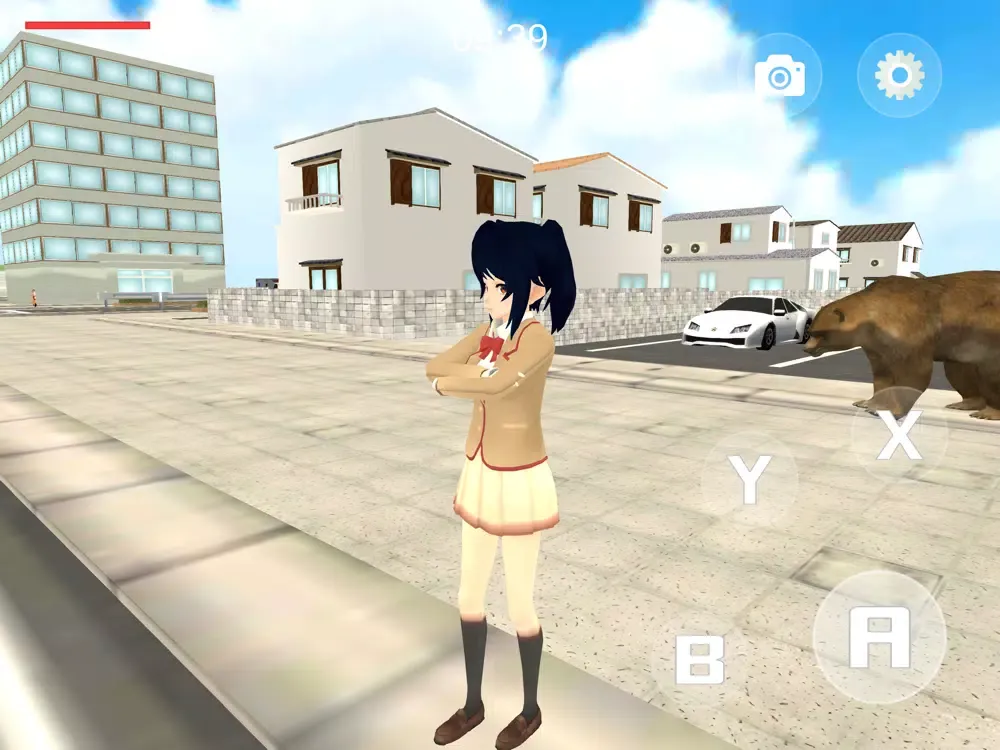 ภาพหน้าจอของ School Life Simulator2 iPad 