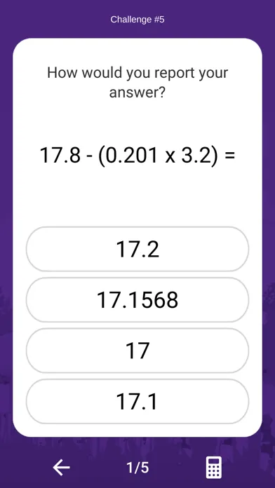 Sig Fig Tutor سکرین شاٹس