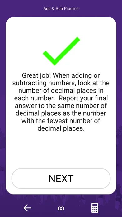 Sig Fig Tutor سکرین شاٹس