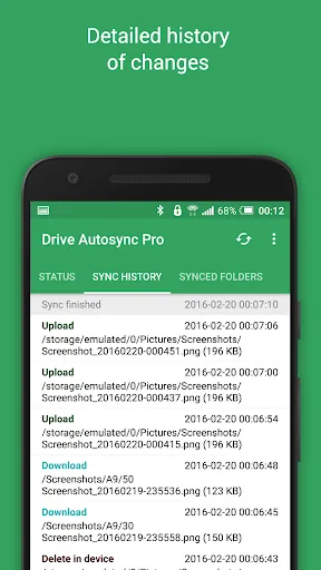 Autosync for Google Drive 스크린샷