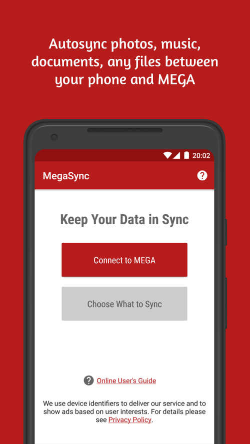 Autosync for MEGA - MegaSync-screenshot-1