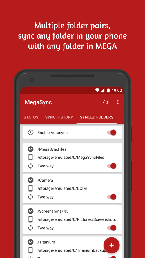 Autosync for MEGA - MegaSync-screenshot-6