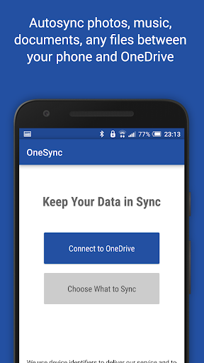 OneSync: Autosync for OneDrive Screenshots1