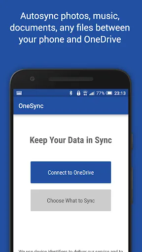 Capturas de tela do OneSync: Autosync for OneDrive