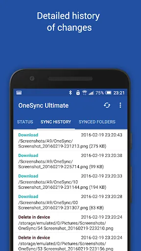 Capturas de tela do OneSync: Autosync for OneDrive