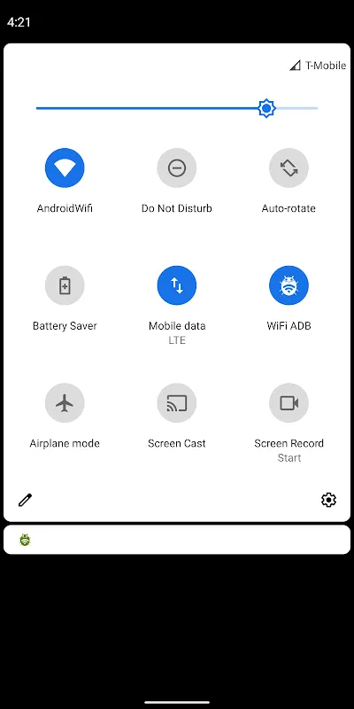 Скриншоты WiFi ADB