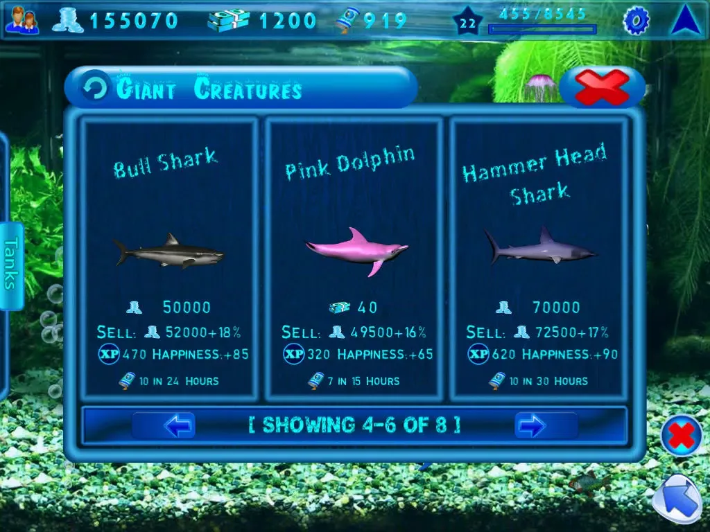 Captures d'écran de Fish Aquarium iPad 