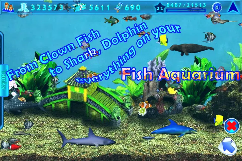 Captures d'écran de Fish Aquarium