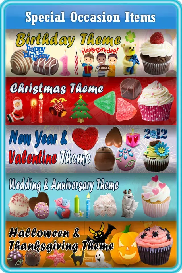 Tiny Cakes سکرین شاٹس