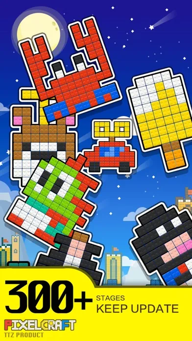 Tangkapan skrin PixelCraft - Brain Blocks