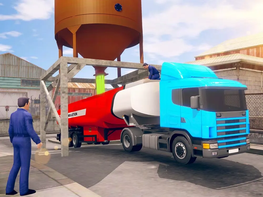 Capturas de tela do Futuristic Flying Truck Games iPad 