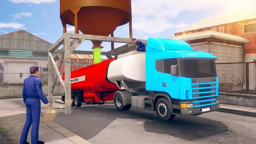 Capturas de tela do Futuristic Flying Truck Games