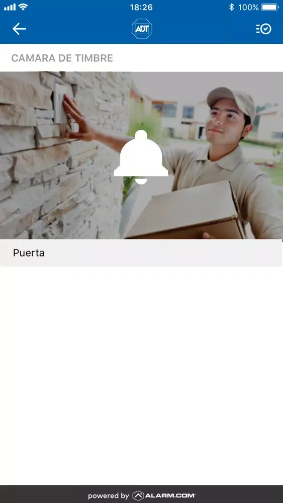 Tangkapan skrin ADT Smart Security