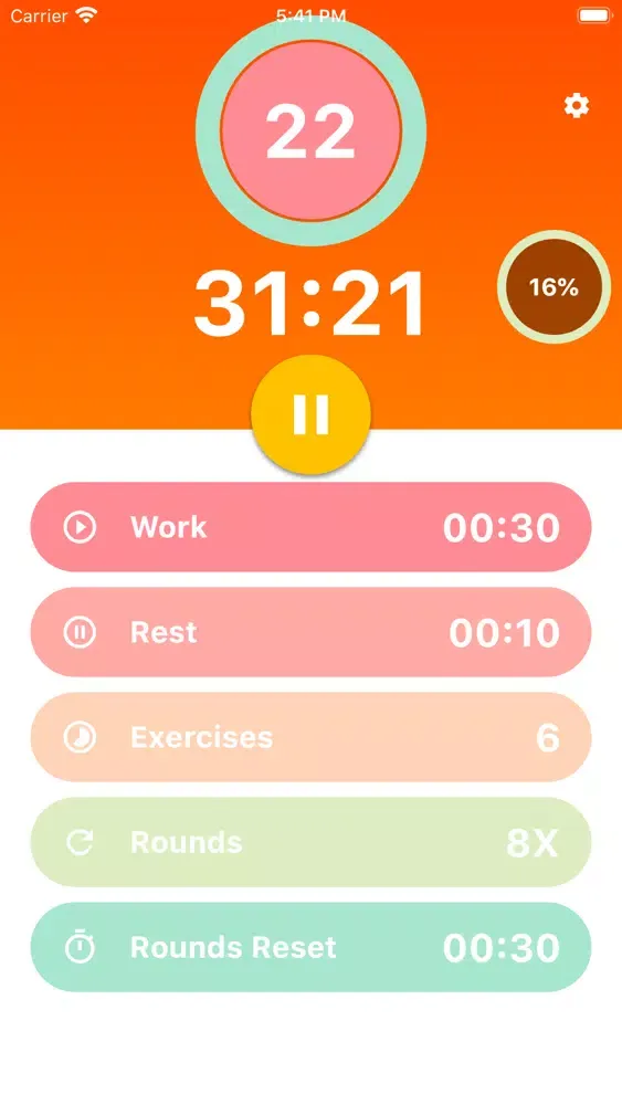 HIIT Timer - HIIT Workouts应用截图