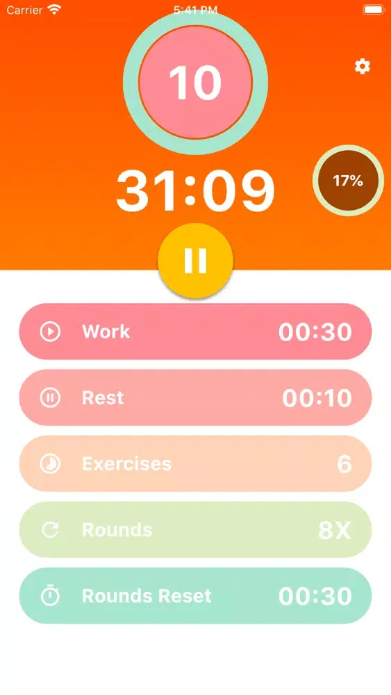 HIIT Timer - HIIT Workouts应用截图